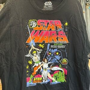 2xl star wars comic t-shirt